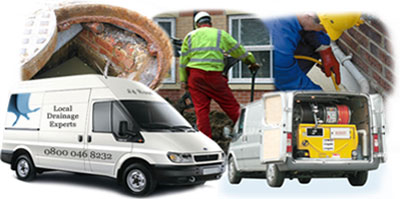 Chorlton Cum Hardy drainage van